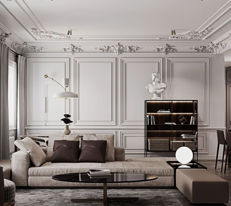 Wooden Paneling And trims